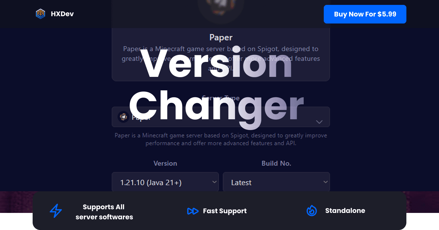 Advance MC Version Changer